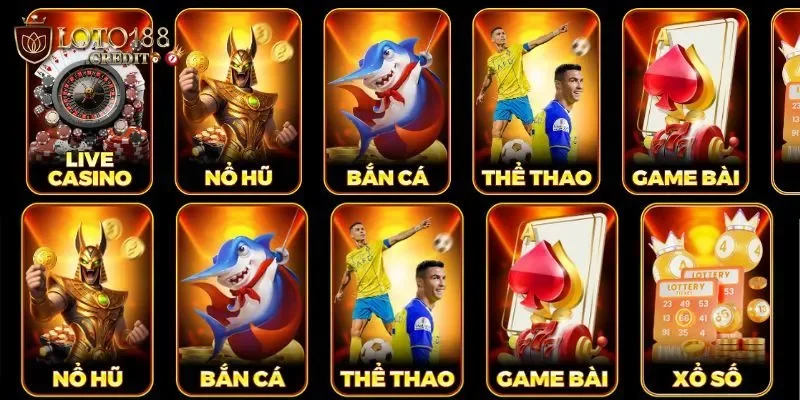 Loto188 - Đăng Ký Ngay, Thưởng Lớn Tân Thủ 2025 31 Nhà cái loto188 có một kho game rất đa dạng và hấp dẫn